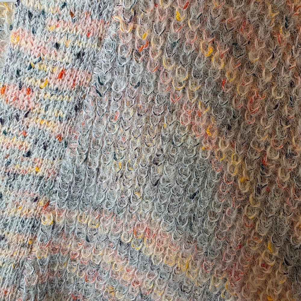 BB Dakota Steve Madden Cardigan Sweater Knit Multicolor Small S - Picture 2 of 6